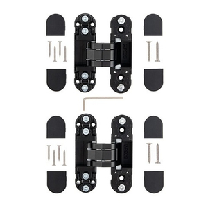 Петля скрытой установки APECS 110*30-3D-Z-BLM (R15) (Eclipse 2.0) черный матовый (1 шт)