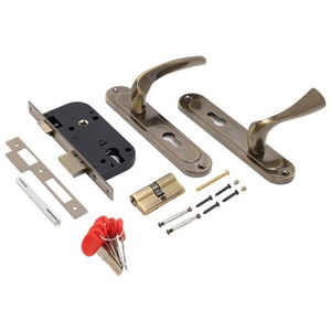 Замок врезной БУЛАТ ЗВ4-1.70.03.01 НОМОС бронза