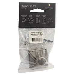 Фиксатор Code Deco Slim WC-3021-CRS сатин.хром