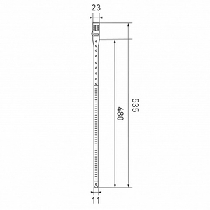 Замок навесной кодовый БУЛАТ ВС 455 НС (11*530 с нерж. тросом) желтый