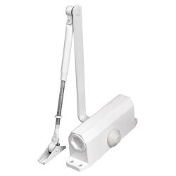 Доводчик дверной AJAX TDR-100 hold open WH 50-100кг (белый)