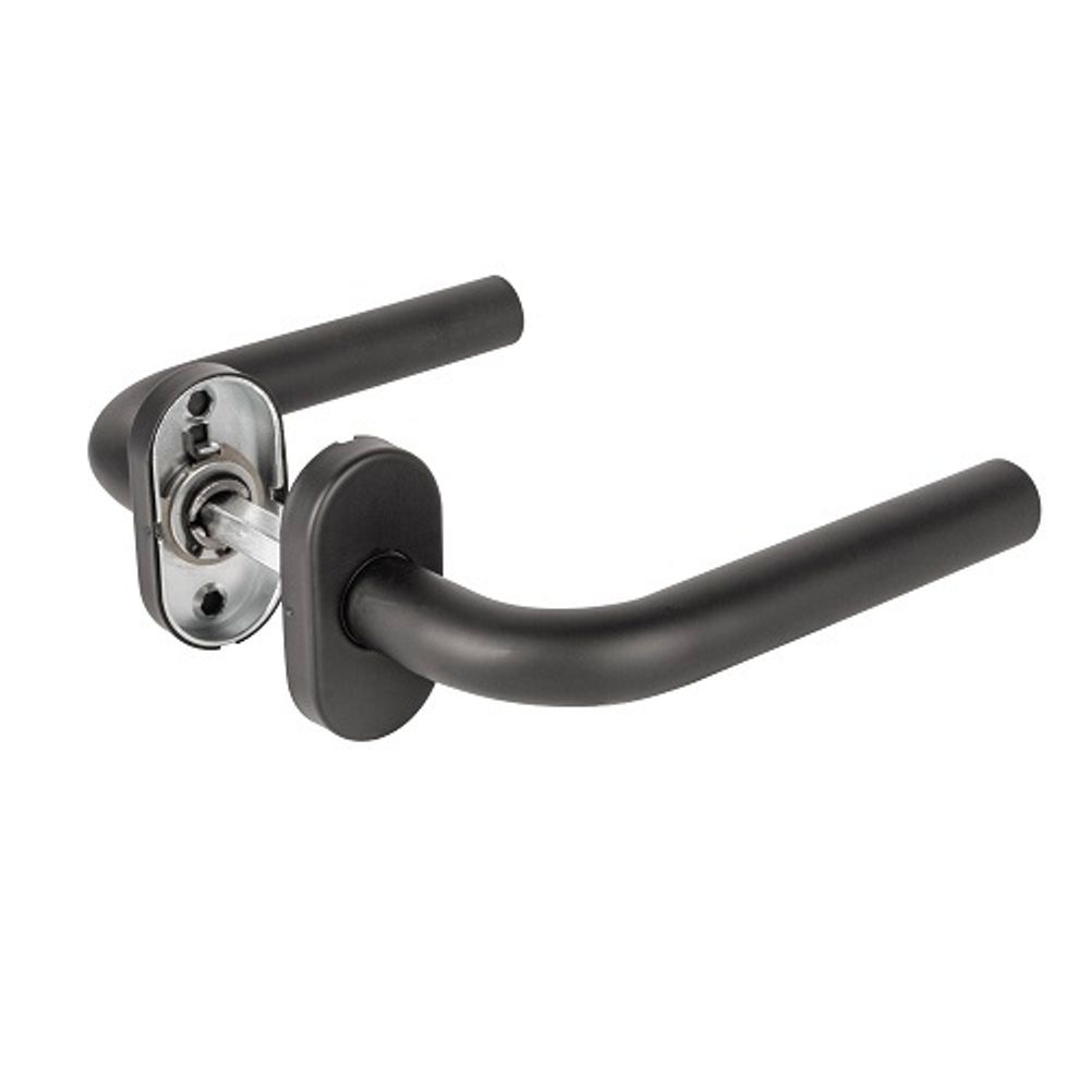 Ручка раздельная FUARO DSS-0201P/19 black (нержавейка 201) /60351/