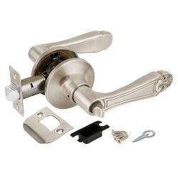 Ручка защелка PUNTO 6037 SN-B (фик.) мат.никель /36871/