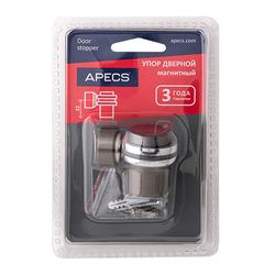 Упор дверной APECS DS-2762-M-GRF графит