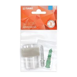 Упор дверной FUARO DS-14 CP хром /43237/