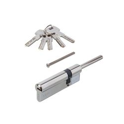 Цилиндровый механизм со штоком APECS SM-95(30S/65)-S/65-NI никель