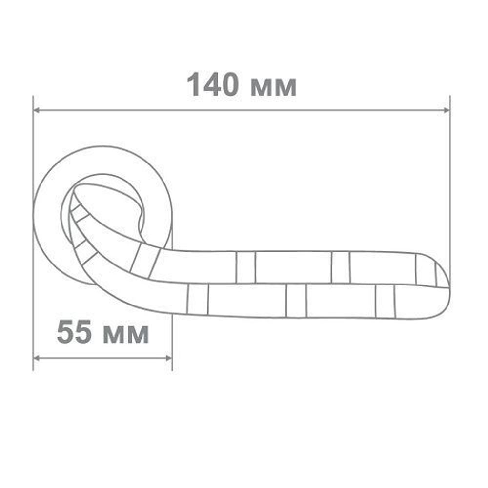 Ручка Медио 172-925 MAB антич.бронза