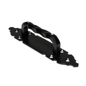 Ручка-скоба НОЭЗ РС100-SL черный матовый "Декор 2"