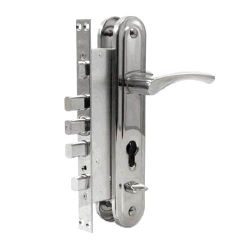 Замок врезной APECS T-0523-C CR R хром правый