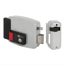 Замок накладной эл/мех. LOGOLINE 730.60.3 (дверь правая, открывается наружу)