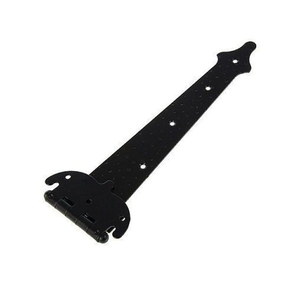 Петля-стрела фигурн. НОЭЗ ПС-200-S черный матовый (1 шт)