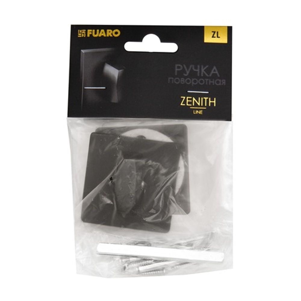 Ручка поворотная FUARO BK6 ZL BL-24 черный /60787/