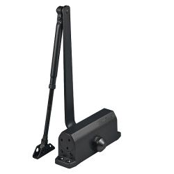 Доводчик дверной NOTEDO DC-090 black черный (60-130 кг)