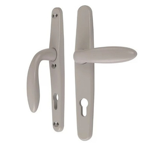 Нажимной гарнитур STUBLINA 1026.00.315 Е=85 мм серый (RAL 9006)