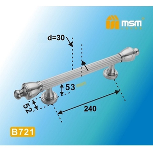 Ручка-скоба MSM B721 MAB мат.бронза