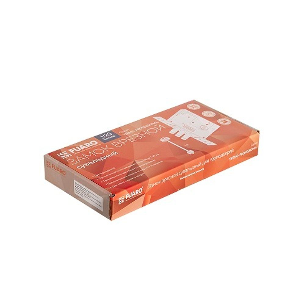 Замок врезной сувальдный FUARO TERMO V25/S-60.00.3R16 /48747/