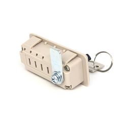 Замок мебельный кодовый 095 C механический с ключом