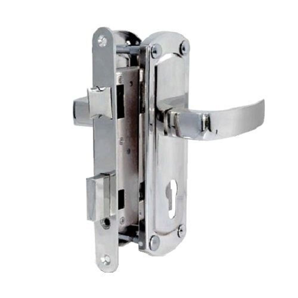 Замок врезной APECS 1425 CR хром