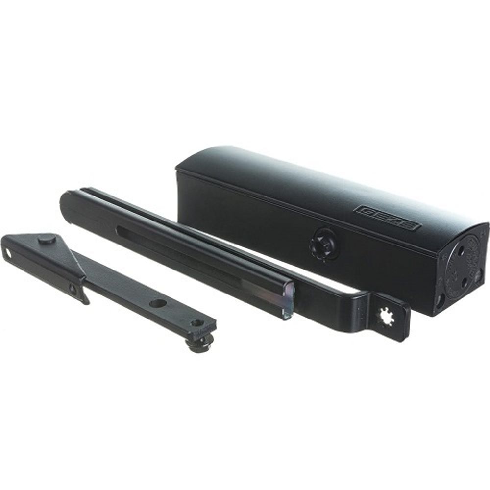 Доводчик дверной GEZE TS1500 EN3/4 черный с тягой