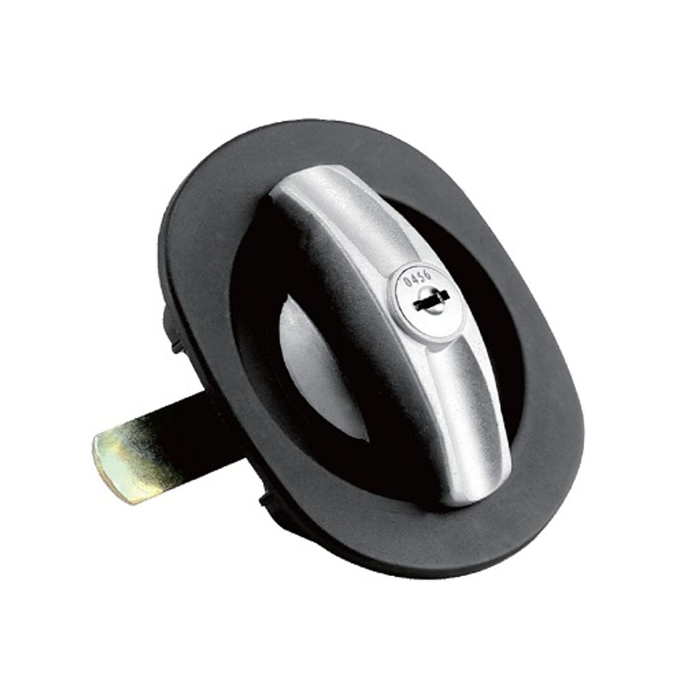 Замок мебельный ригельный тип 223 С ручка хром