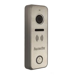 Вызывная видеопанель Falcone-EYE iPanel 3 (серебро) 4-х проводная, антивандал., 12В