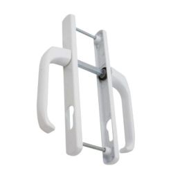 Нажимной гарнитур WDP 26/85 с возвратной ручкой, белый