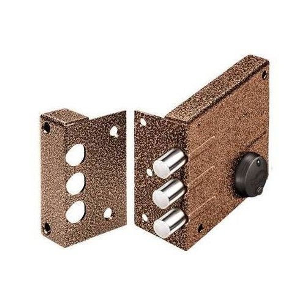 Замок накладной ЭЛЬБОР 1.04.52.5.КМА Кремень