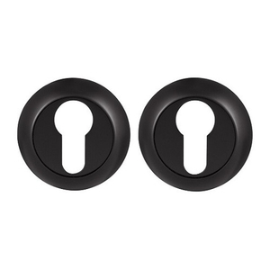 Накладка под цилиндр AJAX ET JR BL-24 черный /43401/