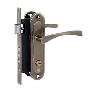 Замок врезной VETTORE 1523/60 AB бронза