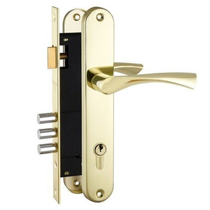 Замок врезной FUARO SET F9011 GP золото /30633/