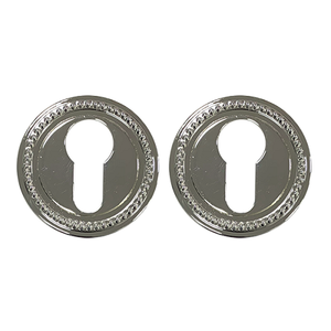 Накладка цилиндровая ALEMAR ET 25 SLIVER серебро