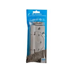 Петля универсальная без врезки ARMADILLO IN4300.US MWSC итальянский тисненный /61849/ (1шт)