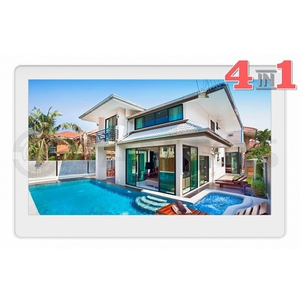 Монитор видеодомофона TANTOS Neo HD SE Tuya VZ (белый) адаптир., прилож. SmartLife