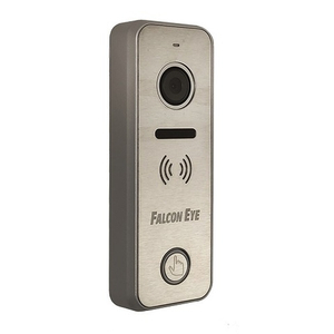 Вызывная видеопанель Falcone-EYE iPanel 3 (серебро) 4-х проводная, антивандал., 12В