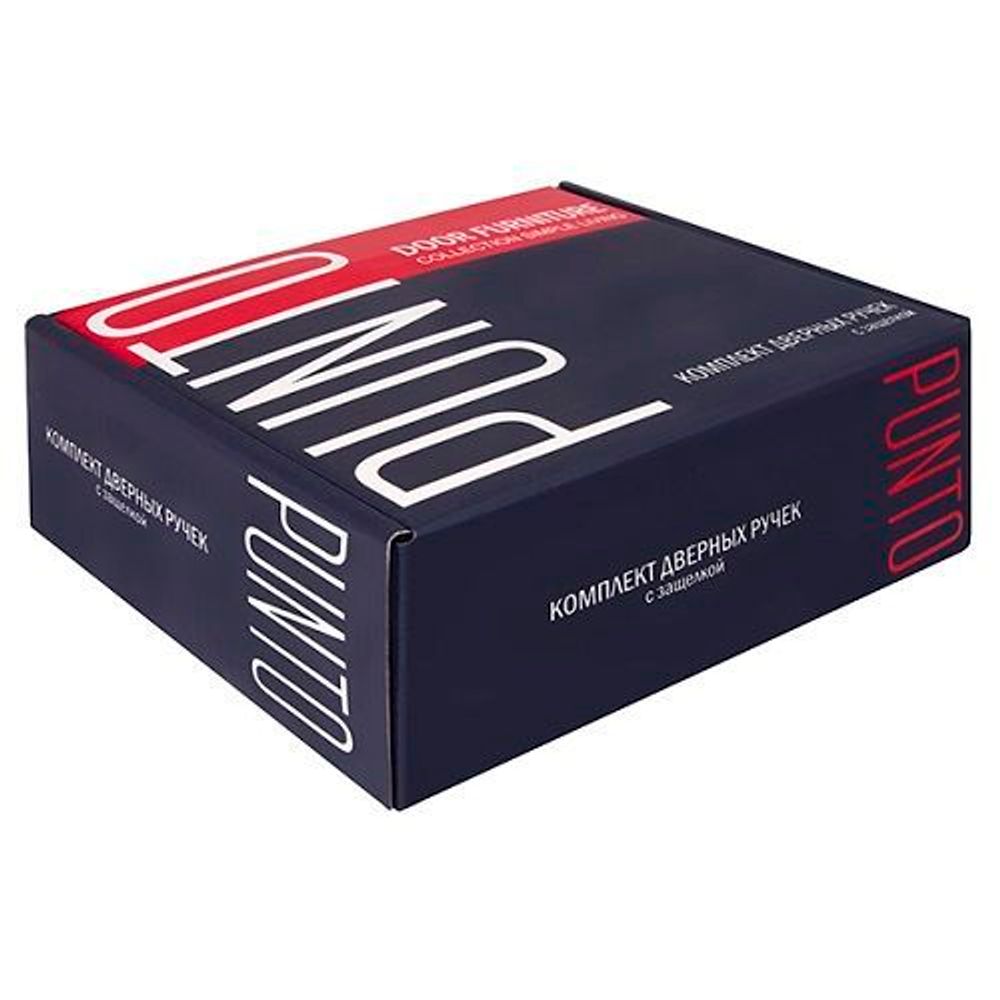 Ручка защелка PUNTO 6026 CP-E (кл./фик.) хром /36857/