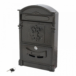 Ящик почтовый АЛЛЮР №4011 "Герб" бронза