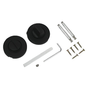 Ручка поворотная АЛЛЮР BK-1800 BL мат.черный