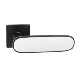 Ручка раздельная PUNTO SHADE EST.Q52 BL/WH-24 черный/белый /60431/