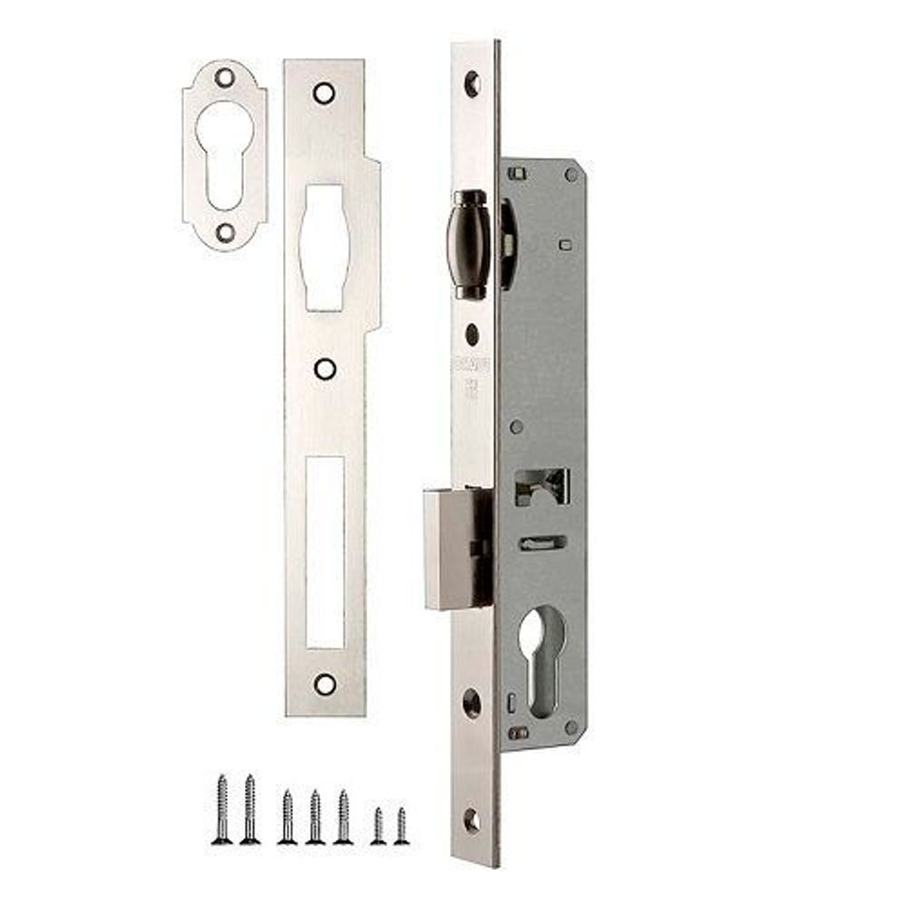 Корпус узкопрофильного замка с роликовой защелкой FUARO 155-25 /27555/