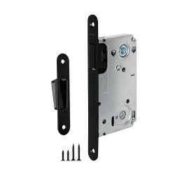 Защелка врезная магнитная FUARO 5300-M-WС BL черный /41453/