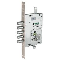 Замок врезной сувальдный MOTTURA 52.J525M My Key S (левый), уст.ключ, ключ 60 мм /33441/