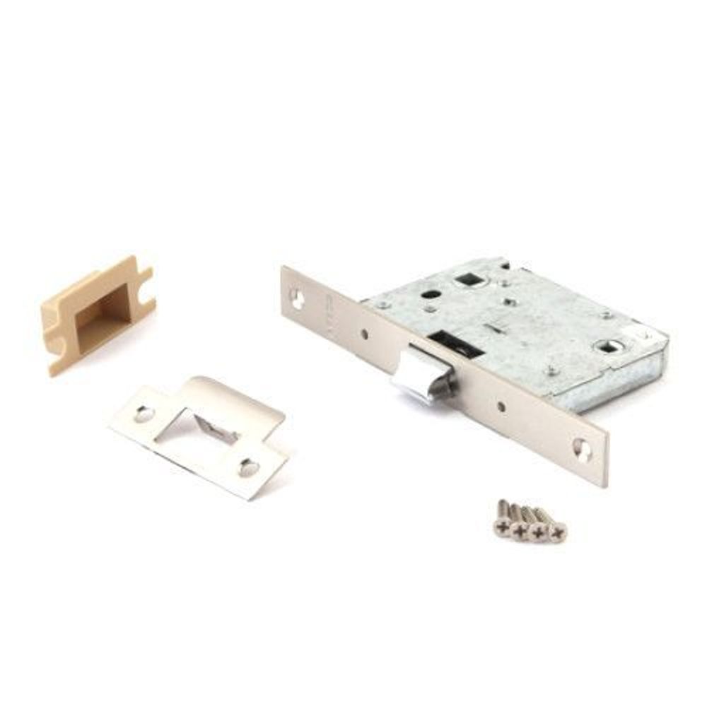 Защёлка врезная с фиксацией APECS 5600-WC CR хром