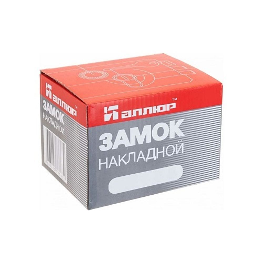 Замок накладной АЛЛЮР ЗН1-1-2