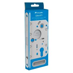 Замок межкомнатный магнитный под цилиндр ARMADILLO GRAVITY G02.196.50.85 CP хром /45987/