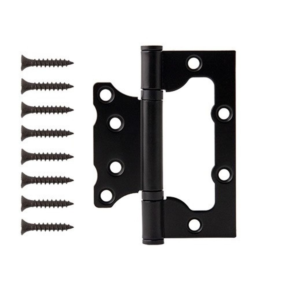 Петля накладная Code Deco 100x75x2,5 B2 BLM черный