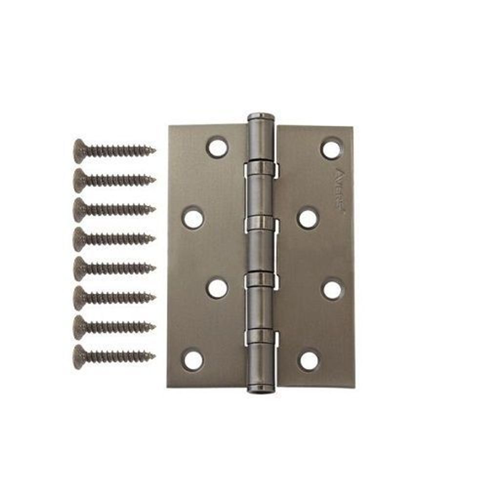 Петля дверная универсальная AVERS 100*70*2,5-B4 GRF графит (1 шт)