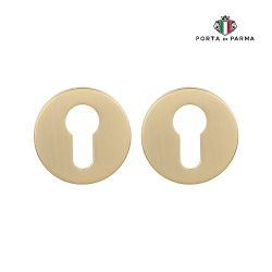 Накладка под цилиндр PORTA DI PARMA CYL.01.07 SG мат. золото