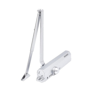 Доводчик дверной NOTEDO DC-080-180 DA+BC серебро (задержка,амортиз.)