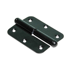 Петля накладная НОЭЗ ПН1-85-Л черный матовый левая