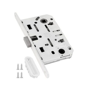 Замок межкомнатный AGB WC MEDIANA POLARIS B06102.50.91.567 (белый) /36551/